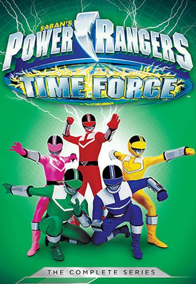 plakat Power Rangers Time Force cały (wszystkie odcinki)